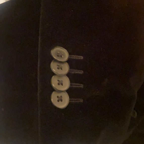 MARC ANTHONY BLACK VELVET JACKET TUXEDO BLAZER SPORT COAT VELOUR HOLIDAY - Picture 14 of 16